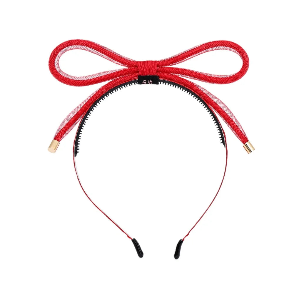 New network management bow tie headband bow tie hair accessory hair clip baby headband girl decoration