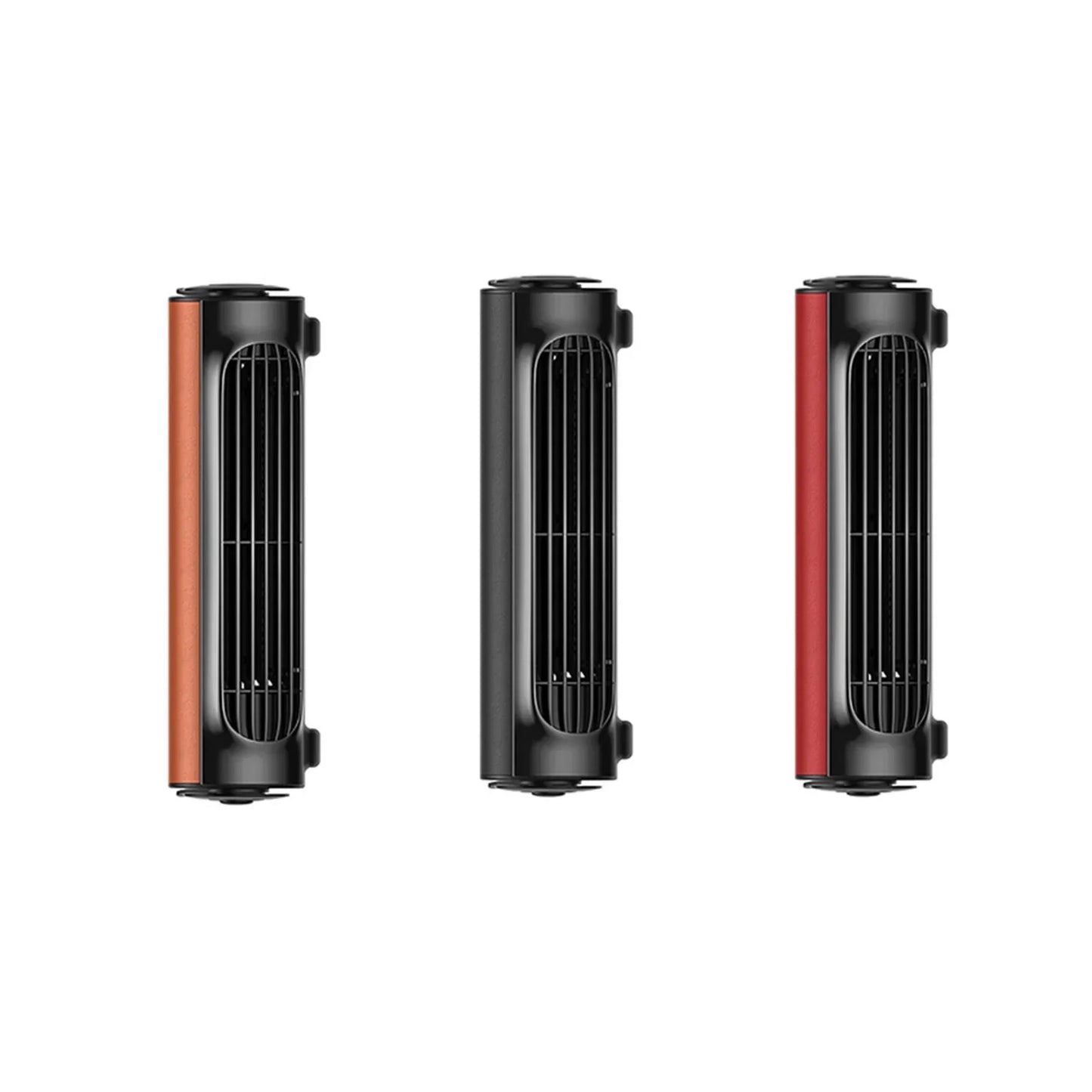 Portable Car Seat Fan with USB Power Adjustable 3-Speed Turbine Headrest and Backrest Cooling Fan Leafless Design Amagi