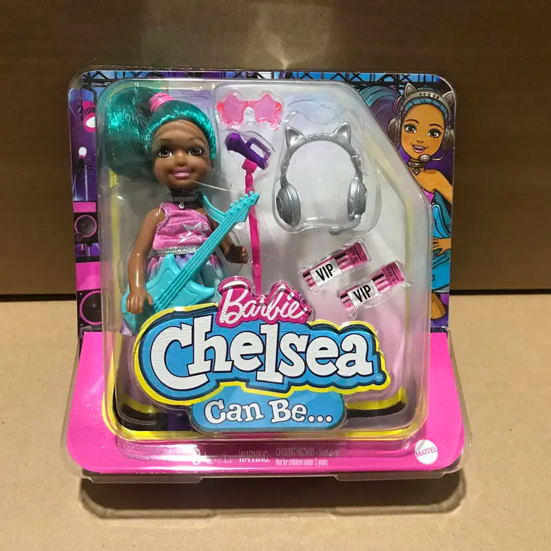 Barbie Club Chelsea Fashion Dress Up Doll Changeable Outfit Role Play Collectible Toy Ghv69 Designed For Adult Collection
