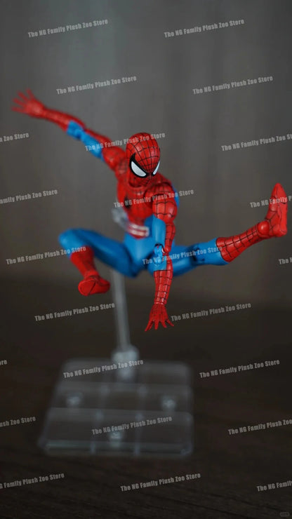 In Stock Ct Toys Spiderman Peter Parker Mafex 185 The Anazing Spider-Man Web Man Mafex 190 Anime Action Figure Model Gifts Toys