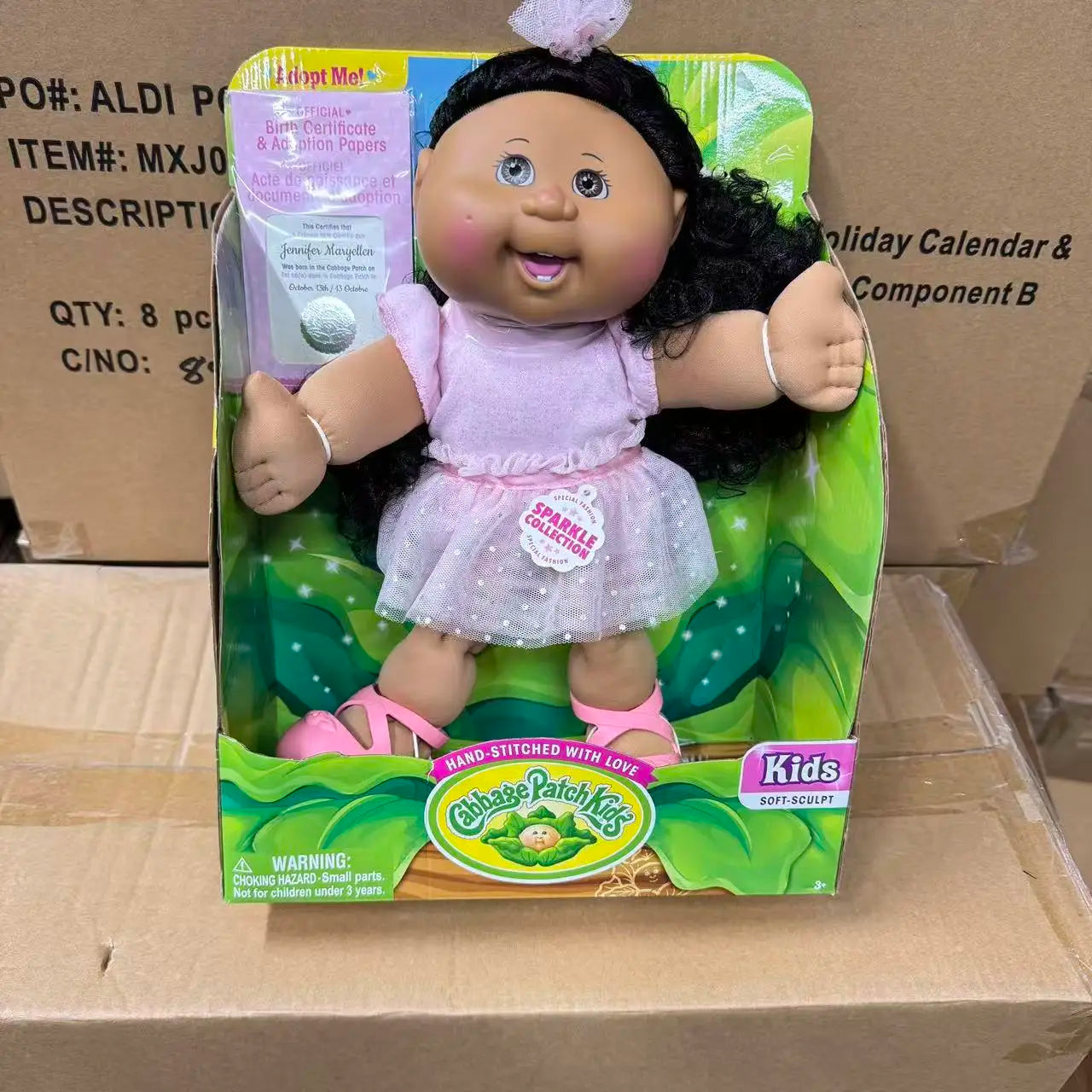 Cabbage Patch Kids Doll Special Sparkle Edition New Fashion Rainbow Garden Sittin Pretty Holiday Helpers Berry Holiday Girl Toys