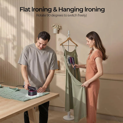 Portable Garment Steamer Steam Hanging Iron Professional Handheld 1200W Household Heating Portable Steamer Iron Clothing Surface