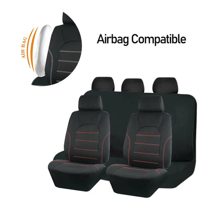 AUTOKING Universal  Car Seat Cover Set Car Accessories Interior for Women Man Fit for Most Car SUV Truck Van Seat Protector
