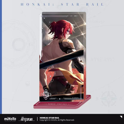 Sunsyea Honkai Star Rail Official Merch miHoYo Original Authentic Light Cone Series Acrylic Quicksand Ornament Himeko Seele