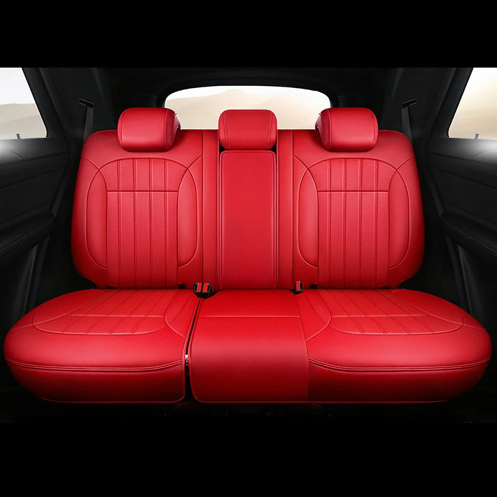 For Jeep Wrangler JK 2 Doors 2011 2012 Nappa Leather Custom Car Seat Covers Full Set Interior Protector Accessories