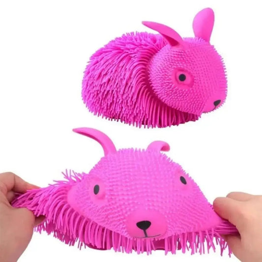 Fluffy Rabbit Fluffy Dog Fluffy Cat Stress Relief Toys Gifts Squeeze Toys Big Size Cartoon Toys for Kids