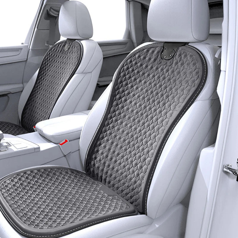 Car Gel Seat Cushion Silicone Mat Cool Gel Cooling Pad Universal Four Season Breathable Ventilate Vehicle Protector Mat Pad