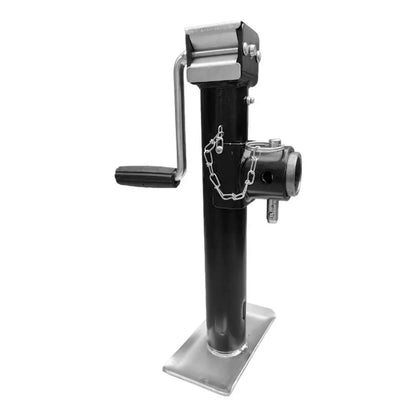 10 Inch Car Lift Hydraulic Jack RV Trailer Jack 2000/5000Lbs Capacity Square Pipe Swivel Hydraulic Lift Travel Camp Lifting Jack
