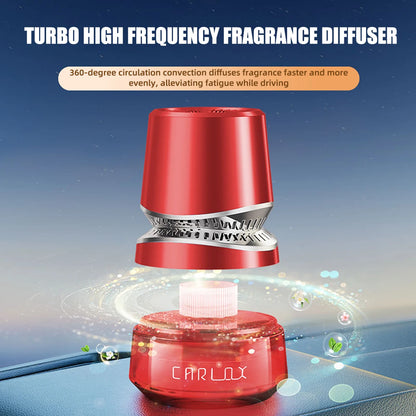 Car Perfume Aromatherapy Fragrance Blue Chimes Scent interior accessories Auto Car Air Freshener led RGB ambient light USB cable