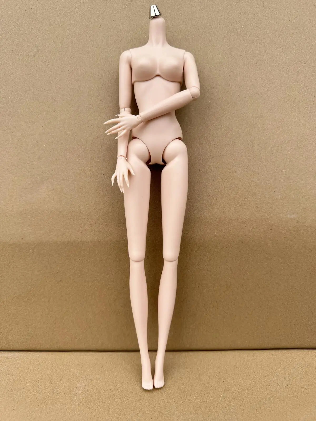 Original LULY Doll Body 8 Skin Tones High Quality Big Boobs 29CM 1/6 Replacement Body For Barbi/FR/IT Doll Heads