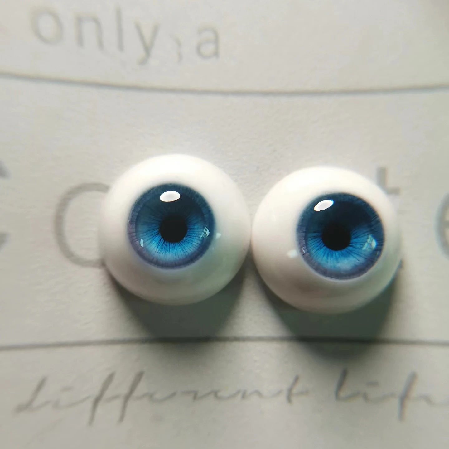 Resin Eyes Doll Eyeball Blue Red Eyes Doll Accessories For 1/6 1/8 1/3 BJD Doll DIY Handmade Eyeball 10mm/12mm/14mm/16mm/18mm