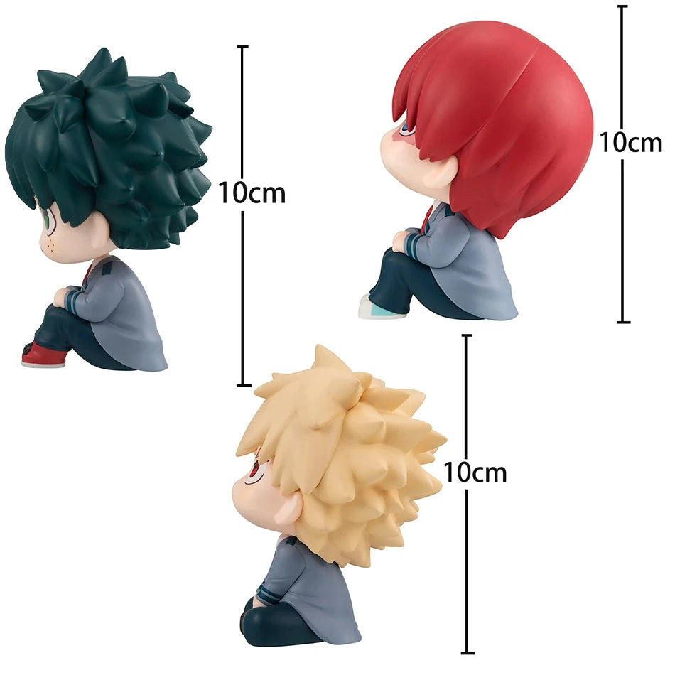 My Hero Academia  Anime Figure  Pvc Q version Bakugou Katsuki Midoriya Izuku  Action Figures Anime Gift Collection Series Model