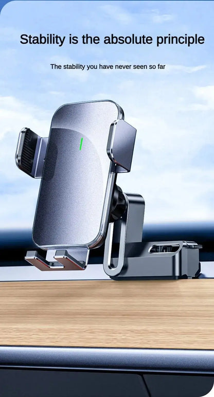 Car Phone Holder For Tesla Model3 2019-2022 Mount 2021-2024 Model Y Solar automatic clamping Car Phone Support Frame Accessories