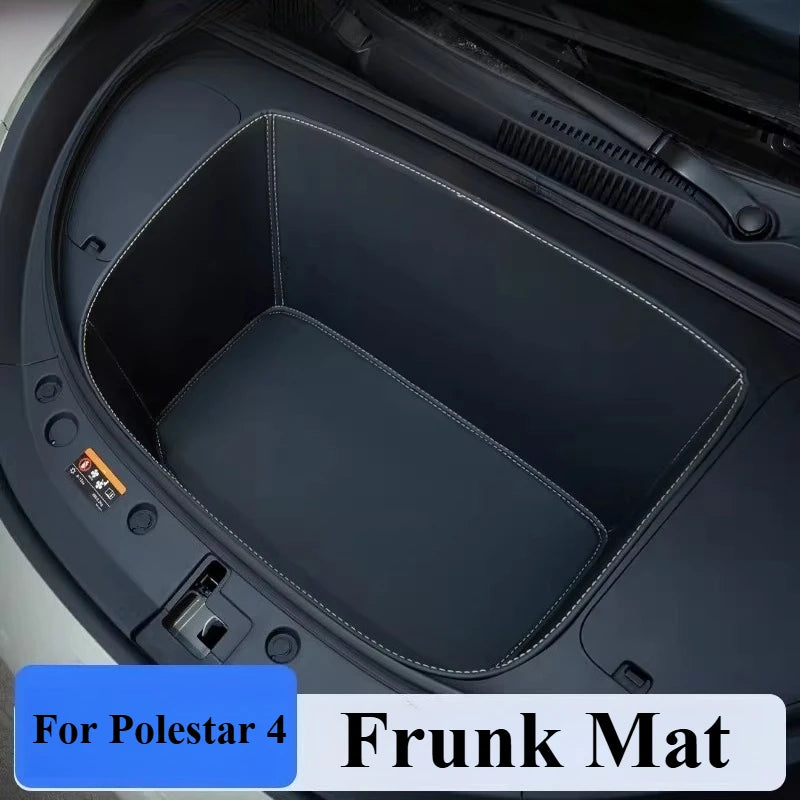 Full Enclosed Frunk Mat for Polestar 4 Custom Fit Car Front Trunk Liner Interior Styling Modification Accessories Interior Tools