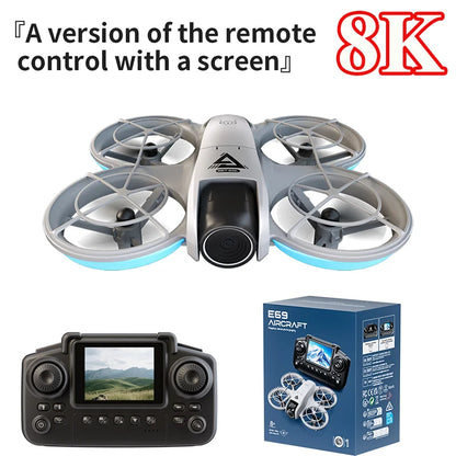2026 NEW Mini RC Drone with 8K HD Camera WiFi FPV Obstacle Avoidance Remote Control Quadcopter for Kids Boys Girls Birthday Gift
