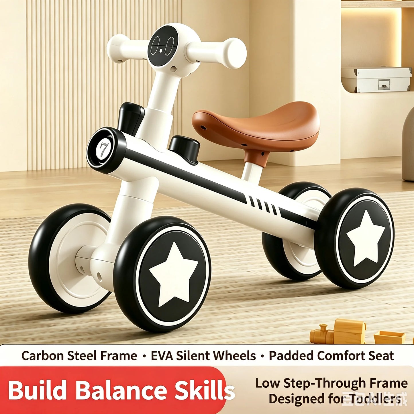 Children's Balance Bike Baby Gift Birthday Ultra Light Girl Toy 1-3 Years Old Skating Balance Bike