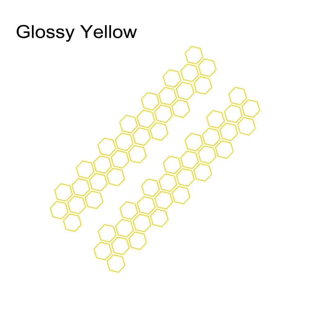 Car Creative Honeycomb Open Style Sticker Auto Graphics Vinyl Decor Tuning Car Side Sticker For Audi BMW Hyundai Ford Jeep Fiat