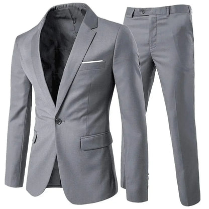 Elegant Men Suits For Wedding 3 Pieces 2 Set Jackets Vest Pants  Blazers Outfit Business Classic Full 2024 Formal Costume