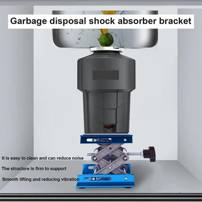 Waste Disposal Shock Absorbing Bracket Kitchen Household Garbage Disposer Support Frame Cushioning Bearing Adjusting Base