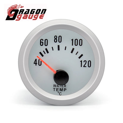 52mm (2 Inch) Car Modification Pointer Boost Water Temp Oil Temperature Meter Pressure Voltage Gauge Blue Backlight