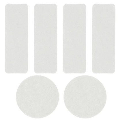 6pcs Sports Shoe Patches for Damaged Side Edges Inner Lining & Heel Wear - Shoe Repair Stickers for Extended Footwear Life