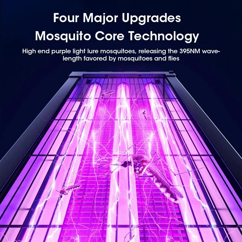 1PC Solar Mosquito Killer Lamp 2 in 1 Outdoor Fly Zapper Anti Mosquito Light Electric Insect Trap for Yard Patio