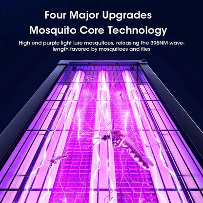 1PC Solar Mosquito Killer Lamp 2 in 1 Outdoor Fly Zapper Anti Mosquito Light Electric Insect Trap for Yard Patio