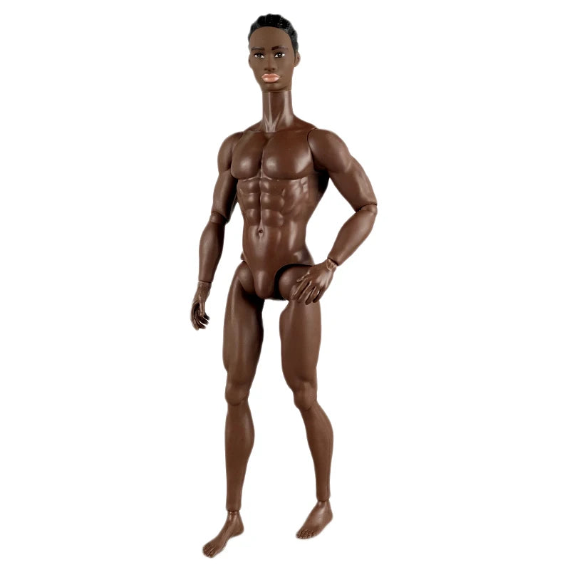 High Quality Adonis 1/6 Jointed DIY Movable Nude Naked Doll Body 12" Muscle FR Boy Doll BJD Dolls Kids Toys Gifts