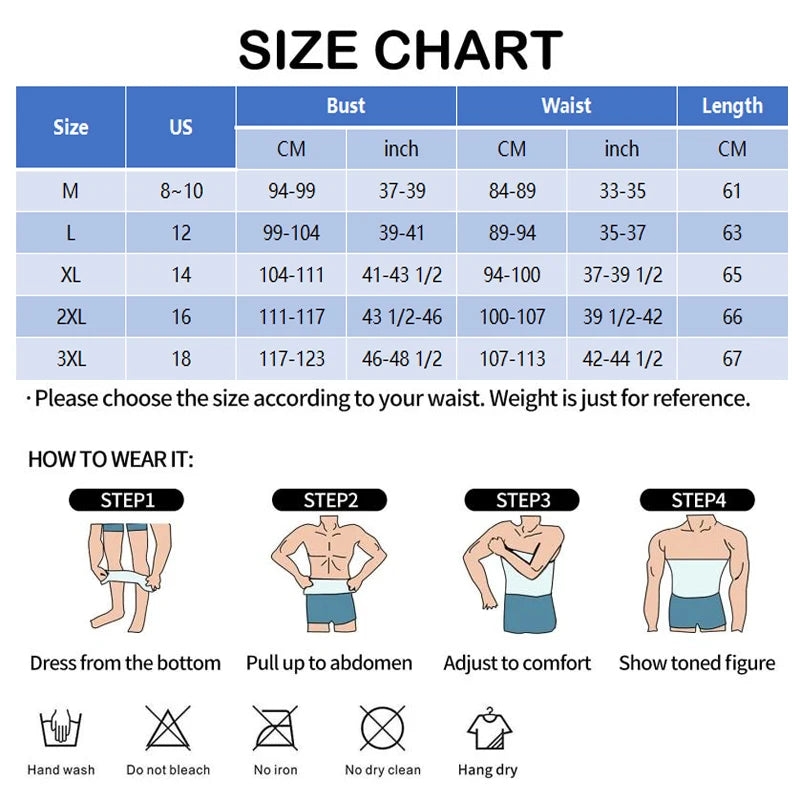 Men Compression Shirt Slimming Body Shaper Tank Top Tummy Control Undershirt Shaperwear Sleeveless Vest