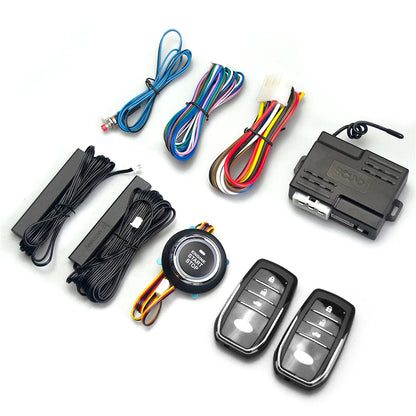 Universal Modified PKE Keyless Entry Start System One Touch Start Stop Button Bluetooth APP Remote Control for Toyota remote con