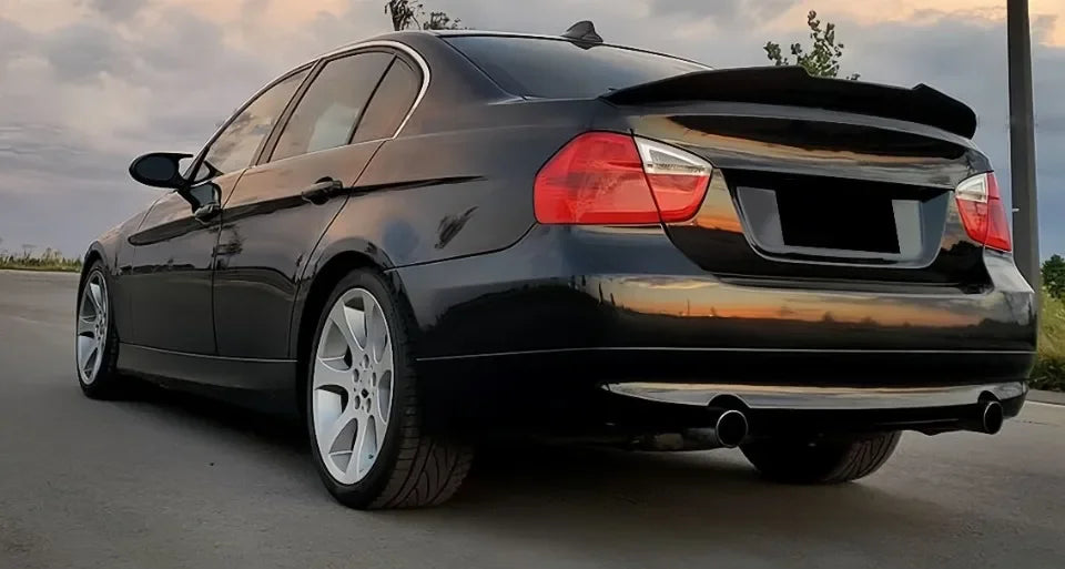 XVIP 4 Door M4 Style Rear Trunk Spoiler Fit For BMW 3 Series E90 2006-2011 Gloss PSM Style Spoiler Wings Car Tuning Accessories
