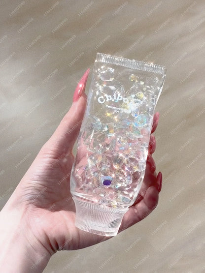 Gem Toothpaste Tube Squishy Toys Gemstone Toothpaste Stress Ball Buttery-Feel ASMR Sensory Anti Stress Fidget Toys for Adults