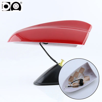 Universal Super Shark Fin Antenna Special Car Radio Aerials Piano Paint Stronger Signal For Ford Kuga Flex Territory Ecosport