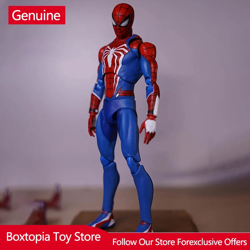 Zd Toys Marvel Ps4 Spider Man Velocity Suit Action Figure Fully Articulated Joint Movable Collectible Model Toy Gift For Adult