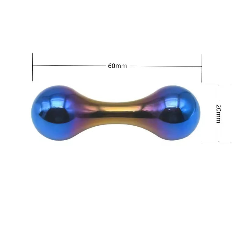 Baole Zhu Fingerbone Titanium Alloy Fingertip Gyroscope Begleri Toy Fingerbone Extreme EDC Stress Relief Autism ADHD Cool
