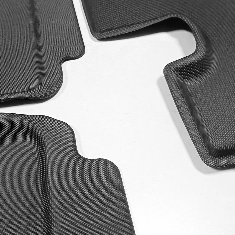 For Tesla 2021-24Model Y XPE Floor Mat Black Pad Foot Pad Tesla Liner Fully Surrounded Floor Mats Used for Right-hand drive car