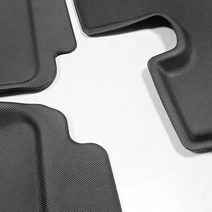 For Tesla 2021-24Model Y XPE Floor Mat Black Pad Foot Pad Tesla Liner Fully Surrounded Floor Mats Used for Right-hand drive car