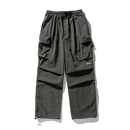 TFETTERS Brand Autumn Winter Cargo Pants Men 2026 New Baggy Watertight Drawstring Men Parachute Pants Techwaer Tourism Man Pants