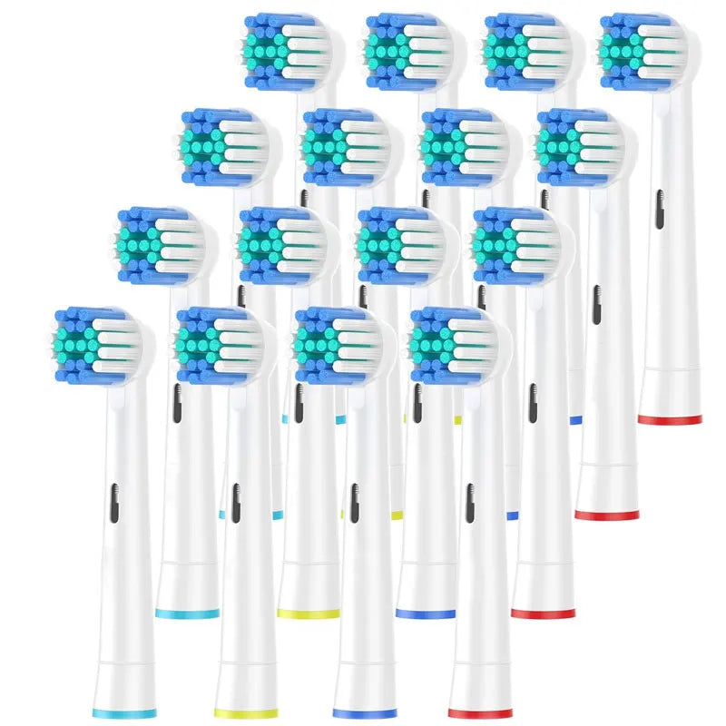 4/8/12/16/20Pcs Replacement Toothbrush Heads Compatible with Oral-B Braun Professional Electric Toothbrush Heads Brush Heads