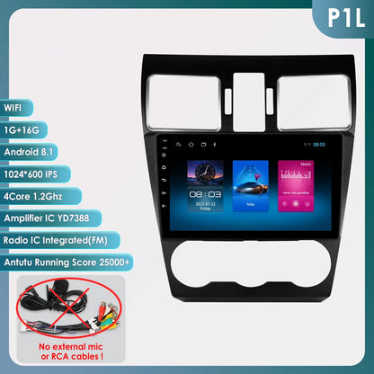 Hizpo Car Intelligent Systems For Subaru Forester WRX and STI XV Crosstrek Impreza 2015 2016 - 2018 Stereo GPS Navi 2din Carplay