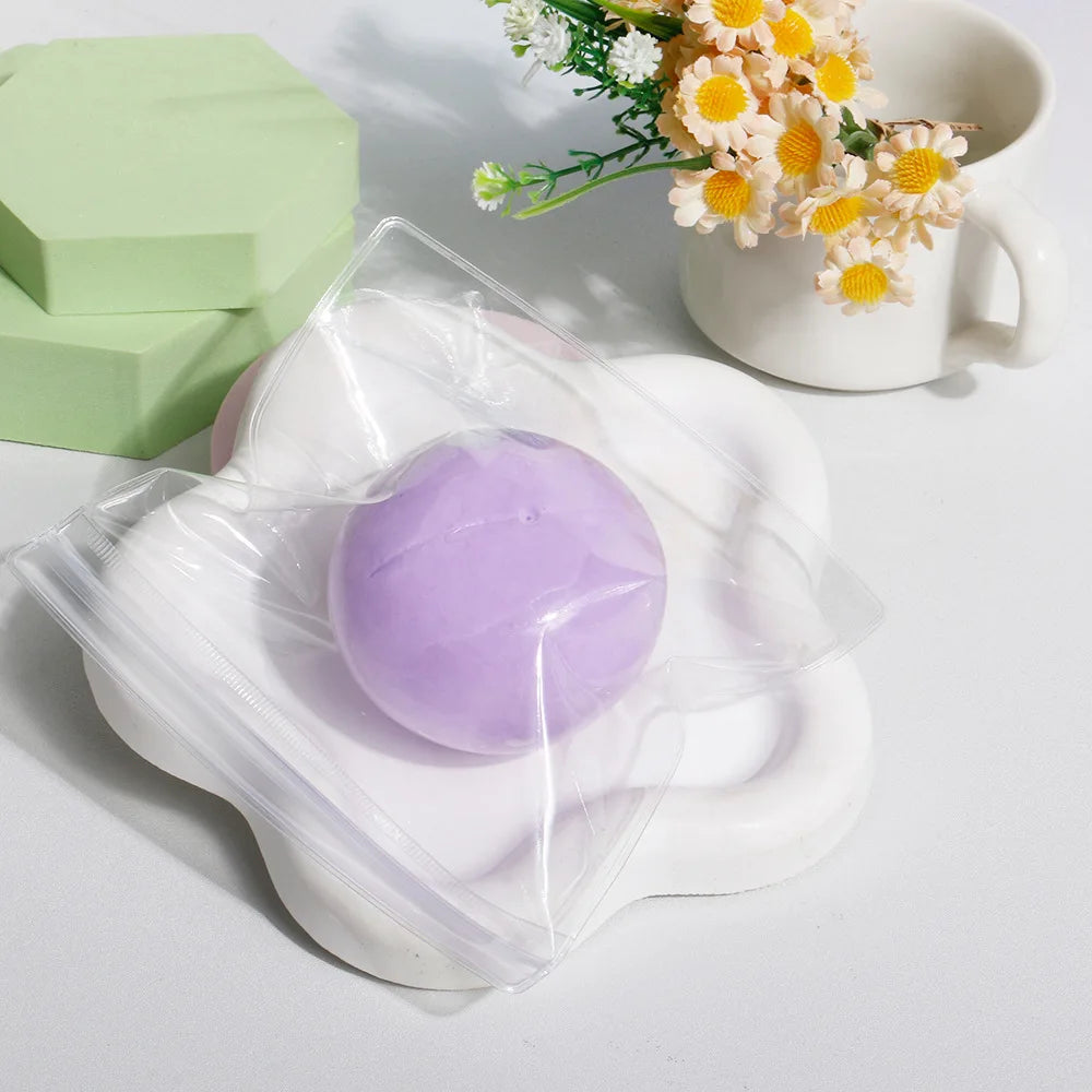 Shapeable Vacuum Squishies Sand Ball Grape Stress Ball Stress Relief Noisy Ball Desktop Squeezing Soothing Toy Birthday Gift