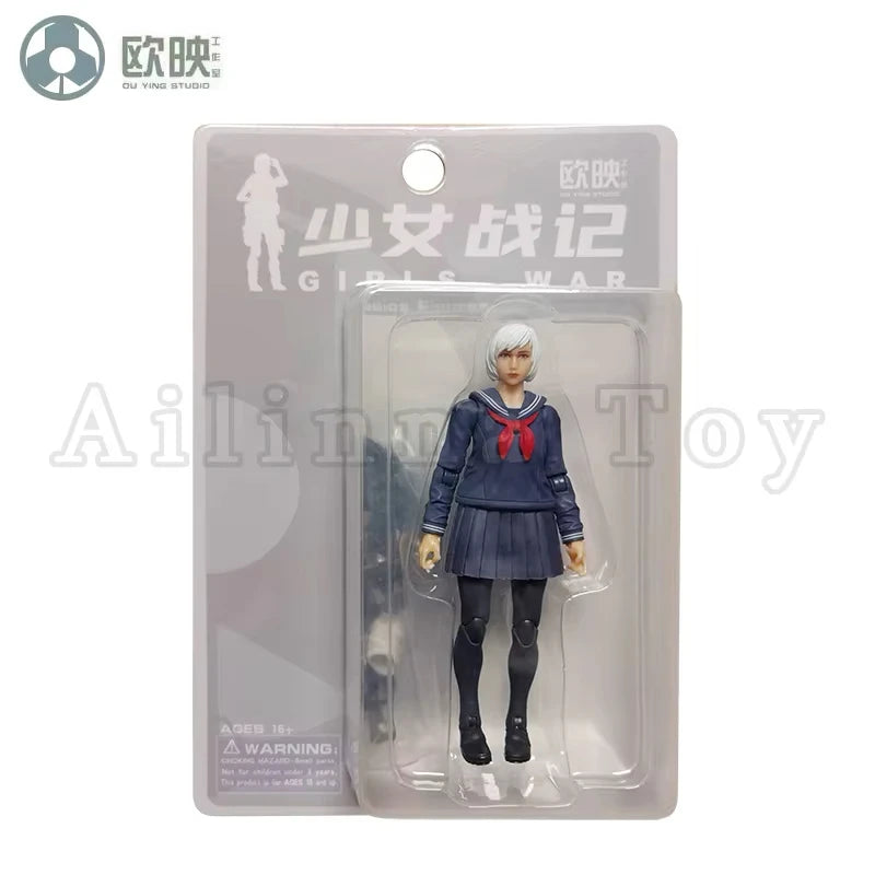 Ou Ying Studio 1/18 Planet Green Valley PGV 3.75inch Action Figure Girls War EFSA Female Figures Anime Model