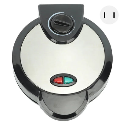 Waffle Maker Multifunctional Food Grade Safe Prevents Stick Round Waffle Maker Machine With Temperature Control