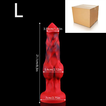Large Dog Knot Anal Dildo Anal Dilator Toys Big Anal Plug Training Stretcher Prostate Massager Adult Sex Toys For Women Men Gay