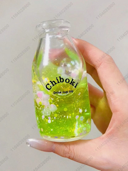Marble Soda Bottle Fidget Toy Bottle Stress Ball Squishy Toy ASMR Sensory ADHD Autism Anti Stress Relief for Kids & Adult Gifts