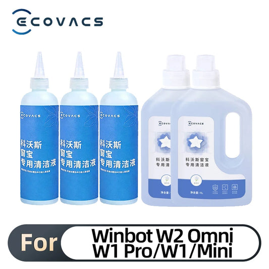 For Ecovas Winbot W2 Omni, W1 Pro, W1, Mini Detergent Sweeper-Antibacterial Cleaner High-Efficiency Cleaning Solution