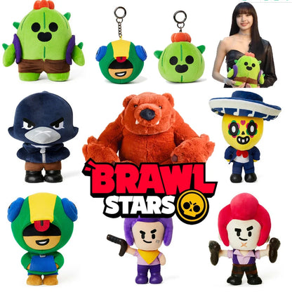 Animation Hero Brawlers Figure Model Toys Cartoon Game Anime Plushies Kids Toy Model Dolls Collection Gift for Boy