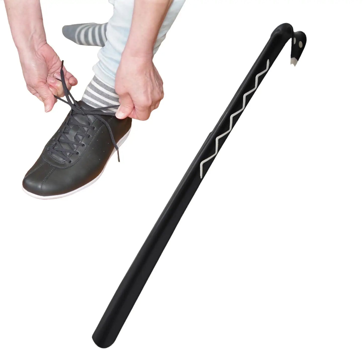 Shoe Horn For Seniors Long Shoe Horn Shoehorn With Comfort Grip Lazy Wear Helper Boot Lifter Shoehorns Accessories