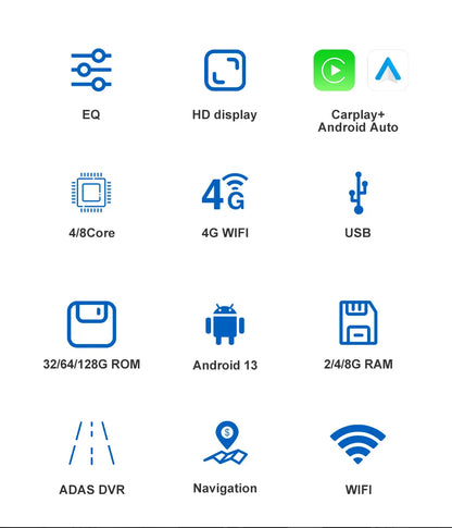 Android Car Radio 7' Multimedia Wifi GPS for Suzuki Grand Vitara 3 2005-2015 with Carplay AndroidAuto Stereo