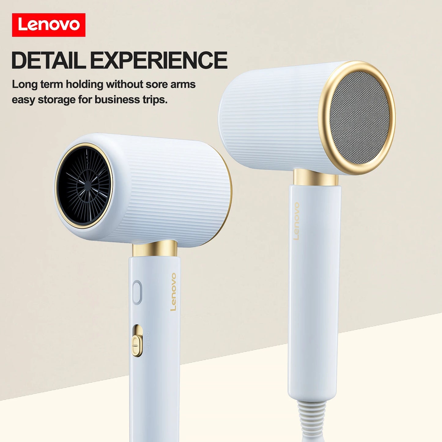 Lenovo C4 high-speed hair dryer, constant temperature, overheat protection, negative ion hair care, professional dry hair, 220V
